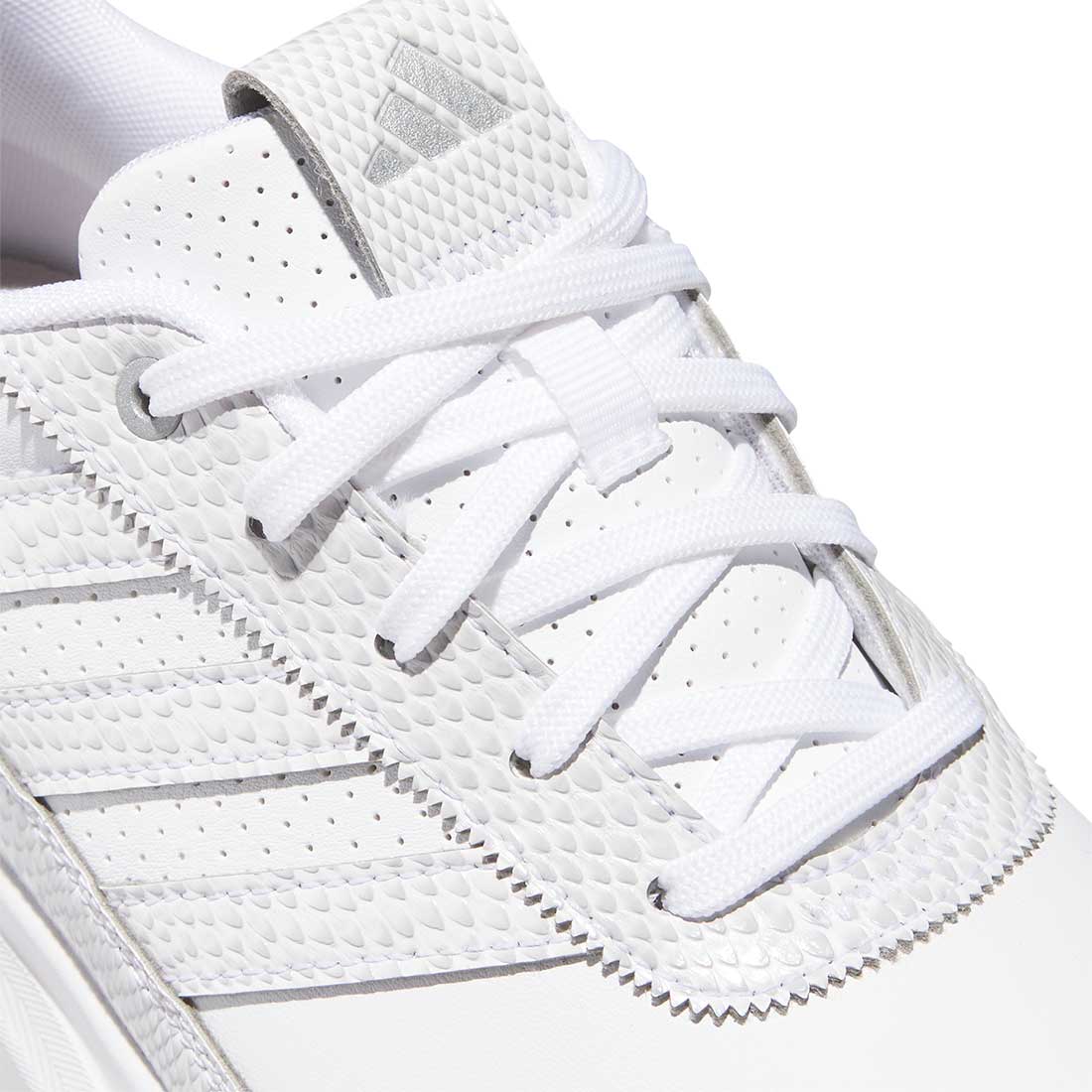 Adidas Women's S2G Spikeless Leather '25 Golf Shoes White/White/Silver