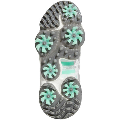 Adidas Women's Tour360 Infinity Golf Shoes Grey Two/White/Pulse Mint