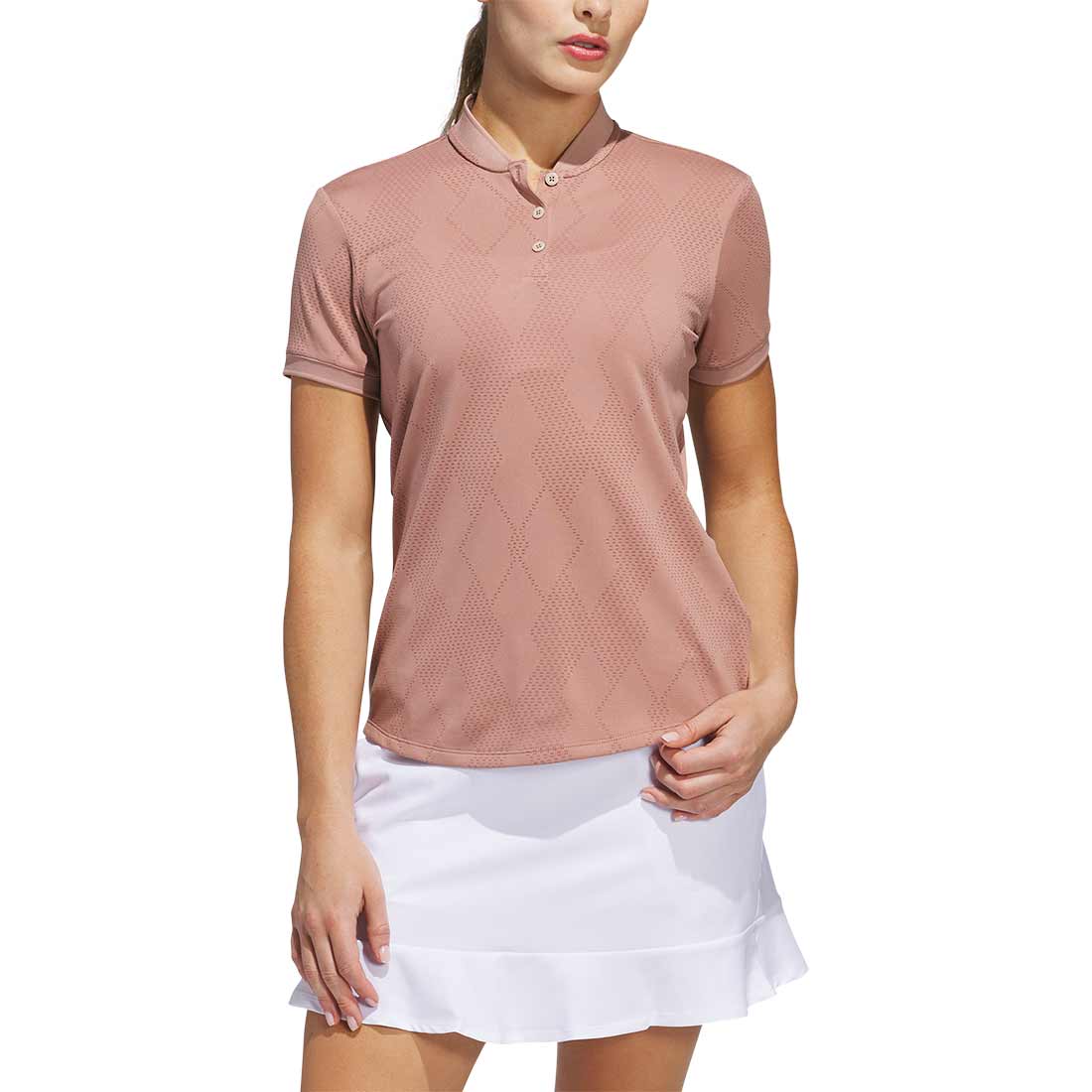 Adidas Women's Ultimate365 Diamond Jacquard Polo
