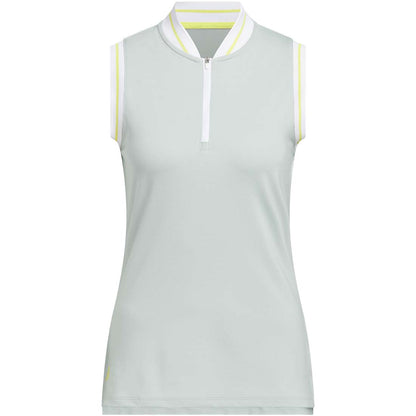 Adidas Women's Ultimate365 Zip Sleeveless Polo