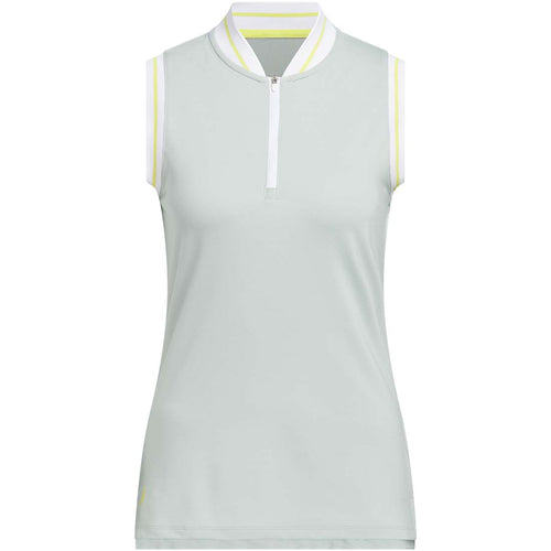Adidas Women's Ultimate365 Zip Sleeveless Polo