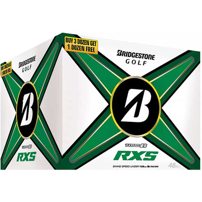 Bridgestone 2024 Tour B RXS Quadfecta 4-Dozen Golf Balls