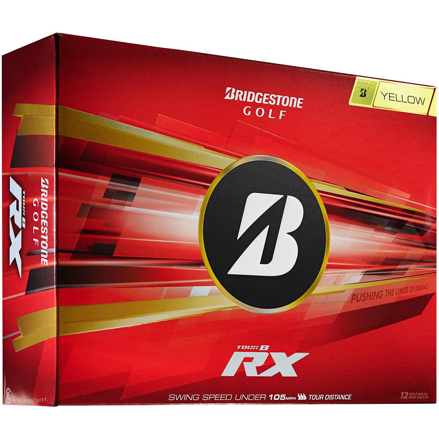 Bridgestone Tour B RX Yellow Personalized Golf Balls