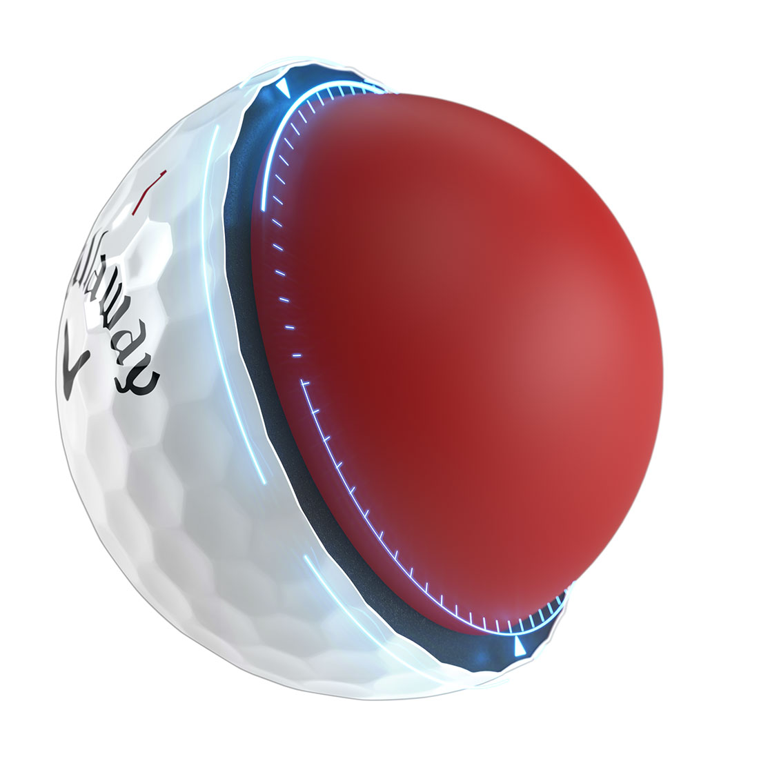 Callaway 2024 Chrome Soft TruTrack White Golf Balls