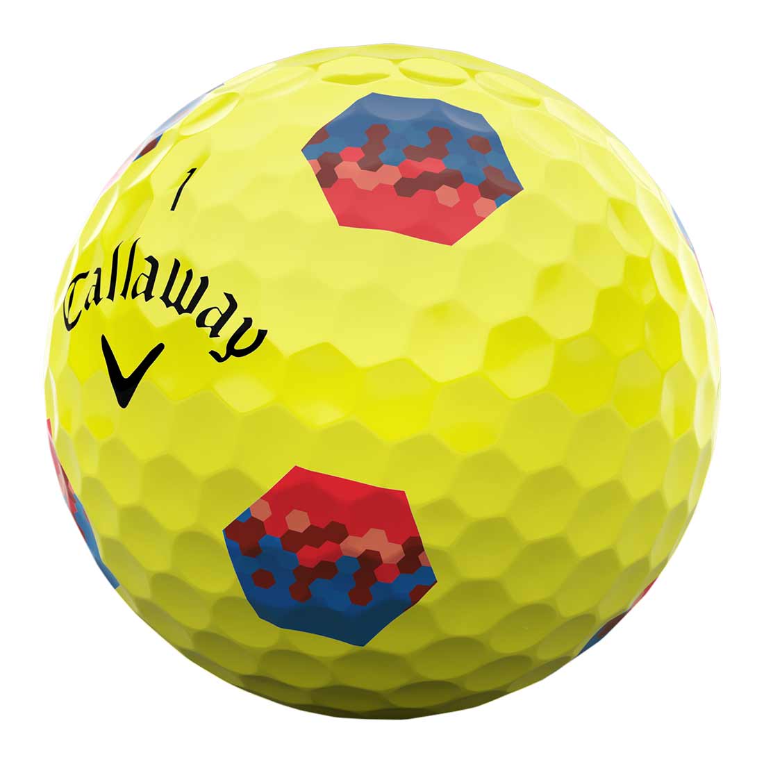 Callaway 2024 Chrome Soft TruTrack Yellow Golf Balls