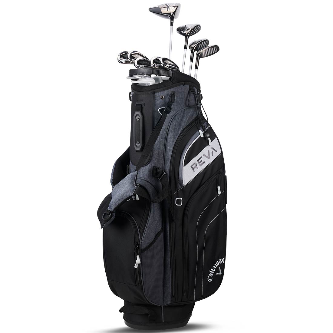 Callaway Women's REVA 11-Piece Stand Bag Complete Set Black