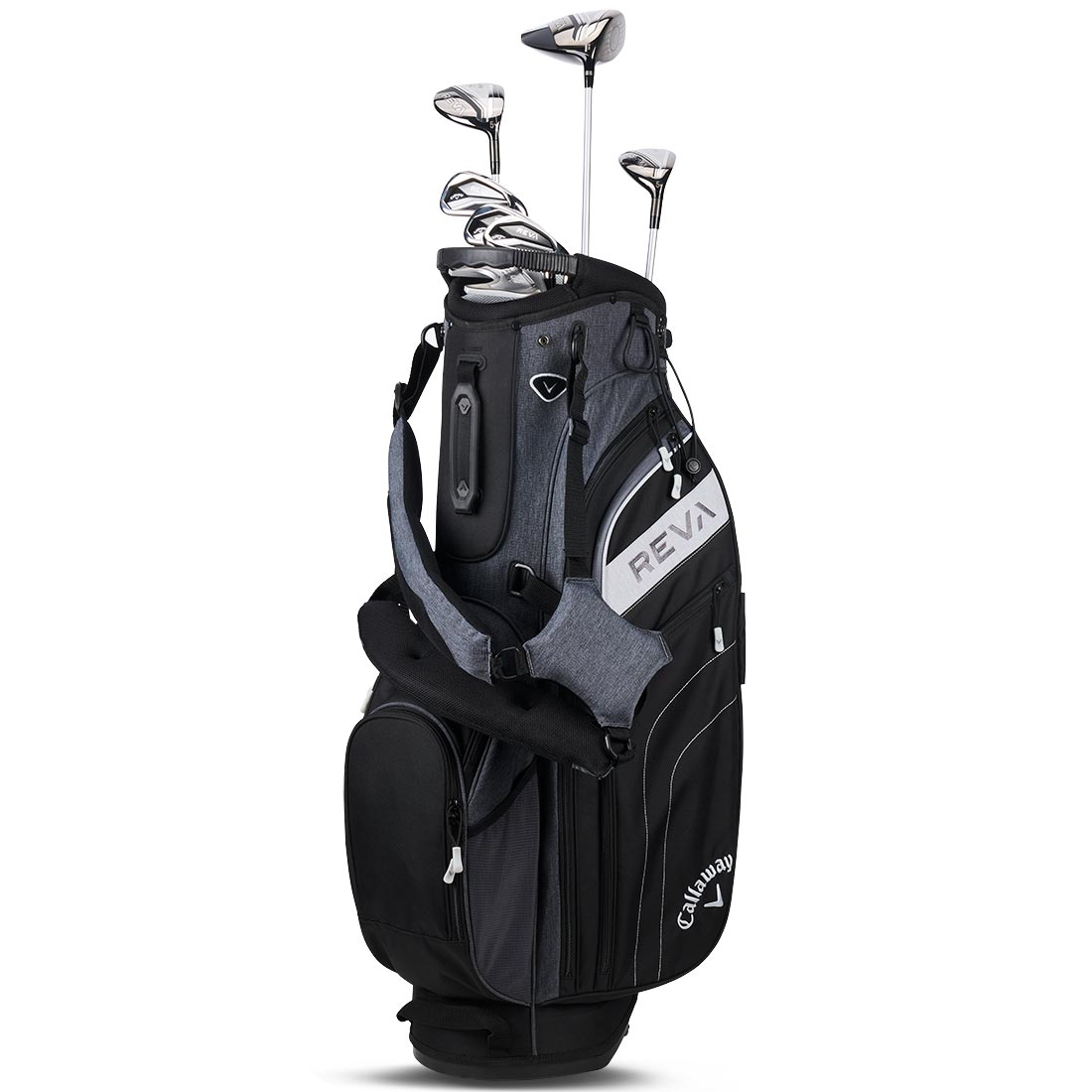 Callaway Women's REVA 8-Piece Stand Bag Complete Set Black