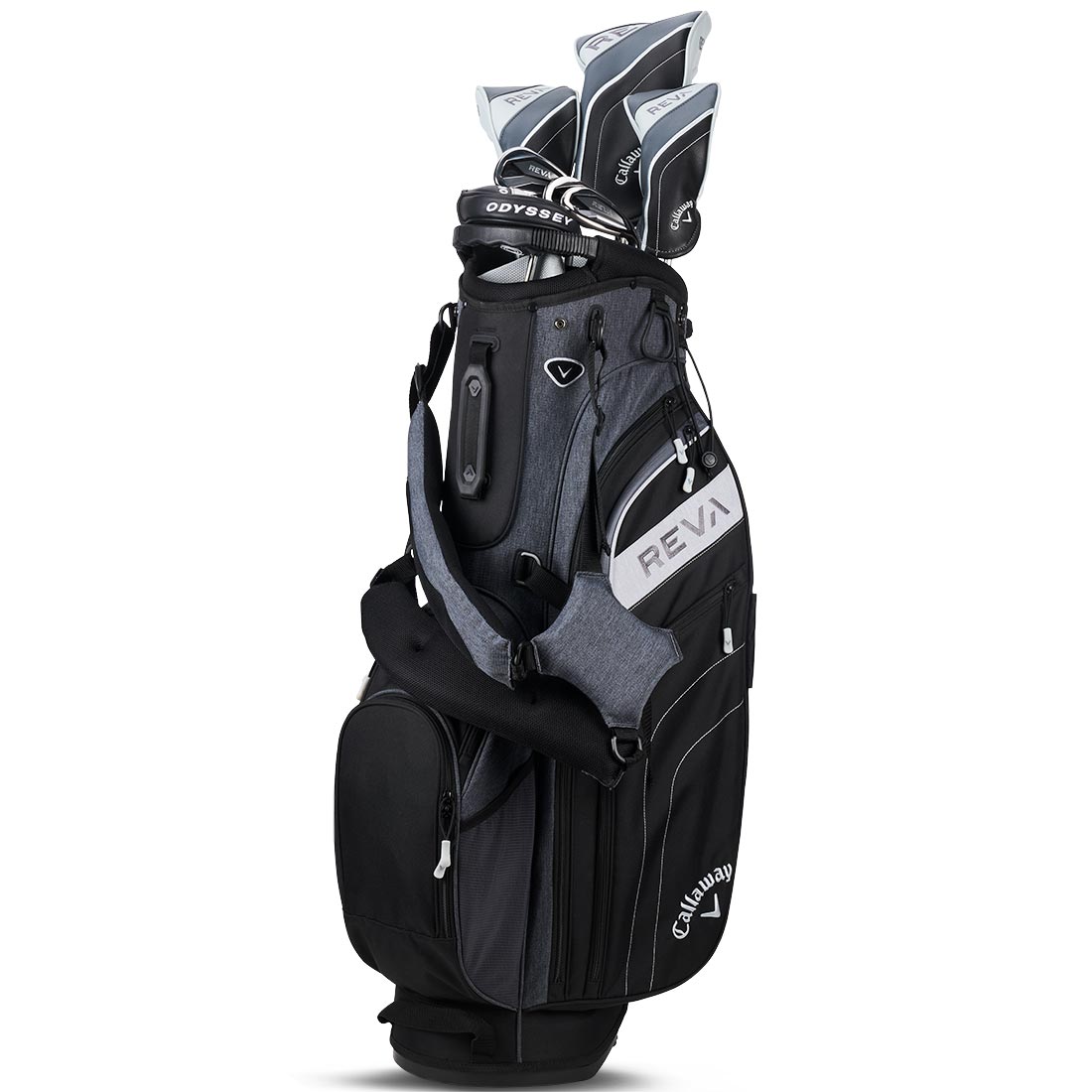 Callaway Women's REVA 8-Piece Stand Bag Complete Set Black