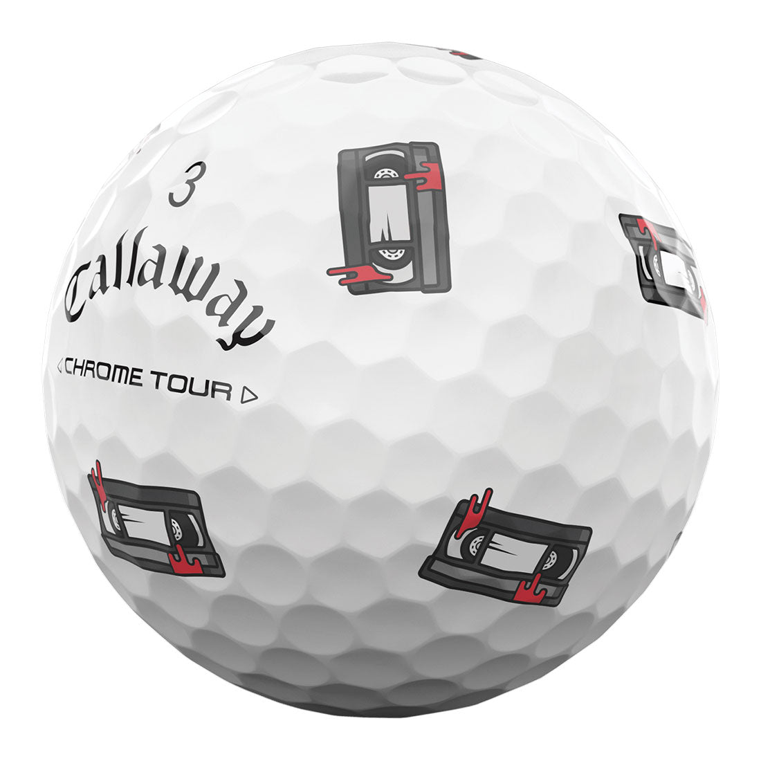 Callaway 2024 Chrome Tour Halloween Golf Balls