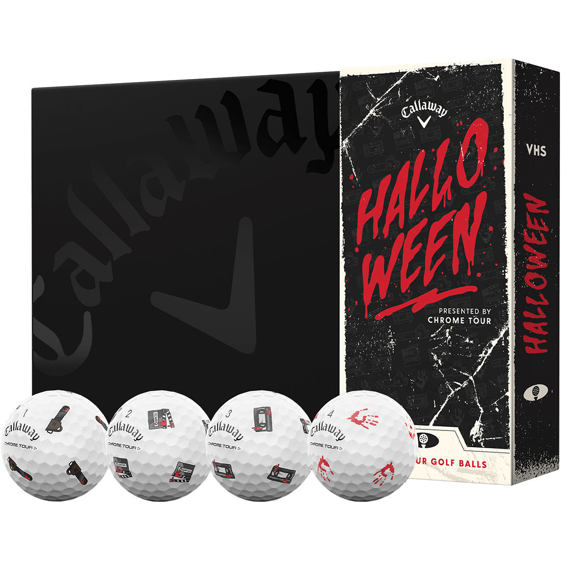 Callaway 2024 Chrome Tour Halloween Golf Balls