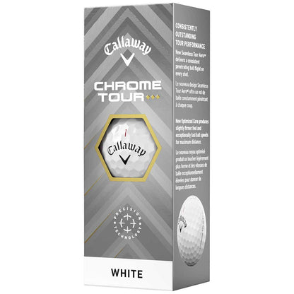 Callaway 2024 Chrome Tour Triple Diamond White Golf Balls