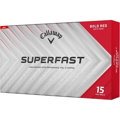 Callaway Superfast Red 15-Pack Golf Balls