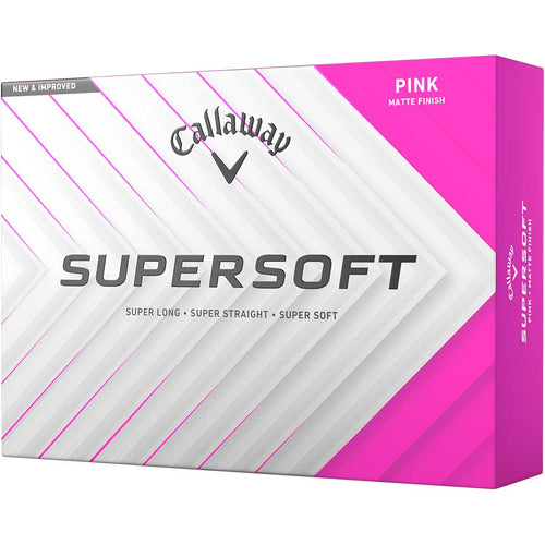 Callaway Supersoft Pink Personalized Golf Balls