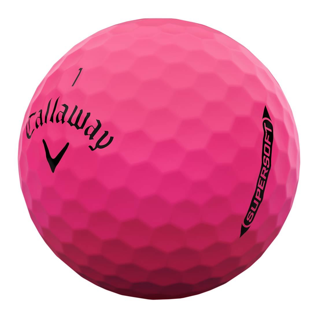 Callaway Supersoft Pink Personalized Golf Balls