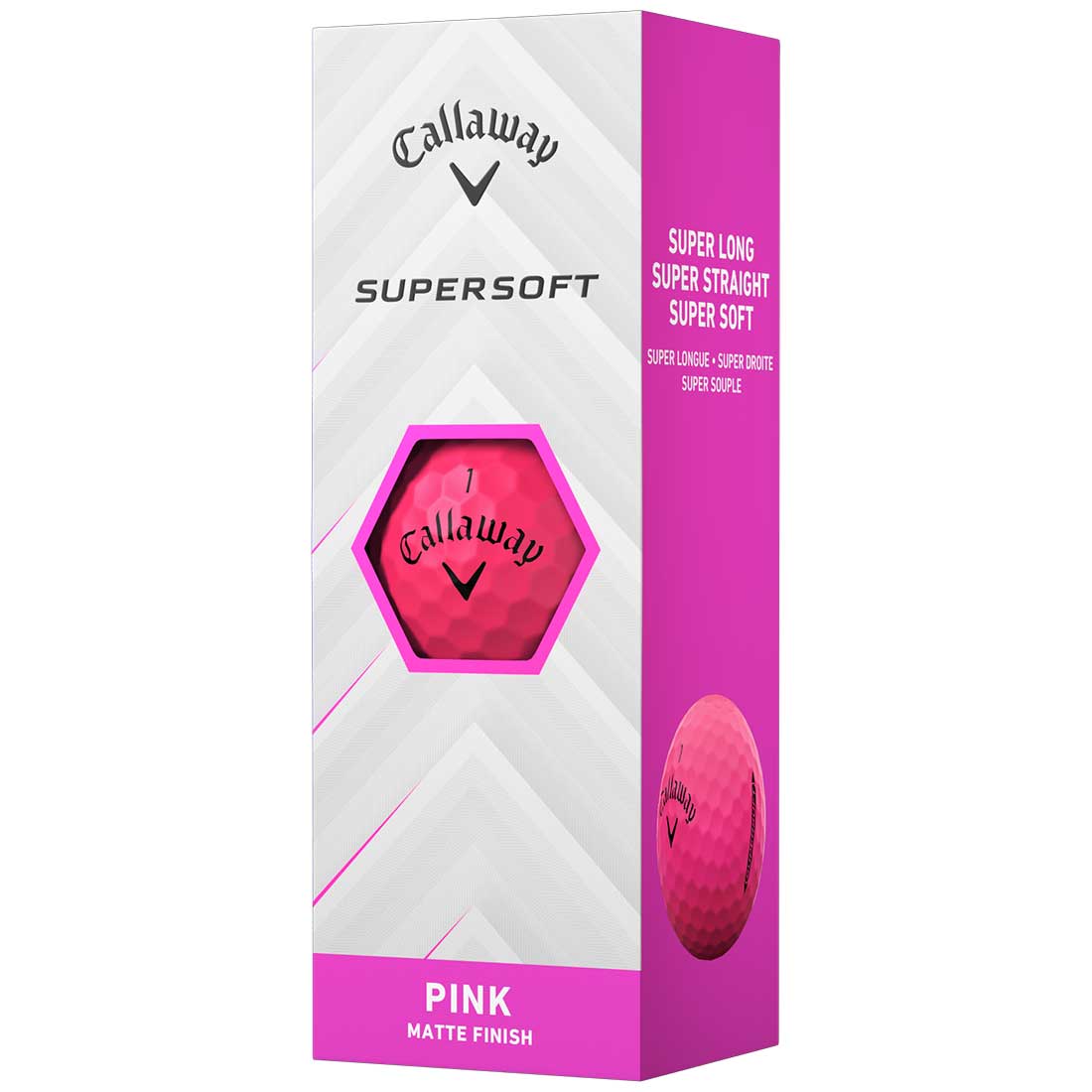 Callaway Supersoft Pink Personalized Golf Balls