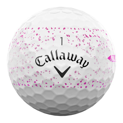 Callaway Supersoft Pink Splatter Golf Balls
