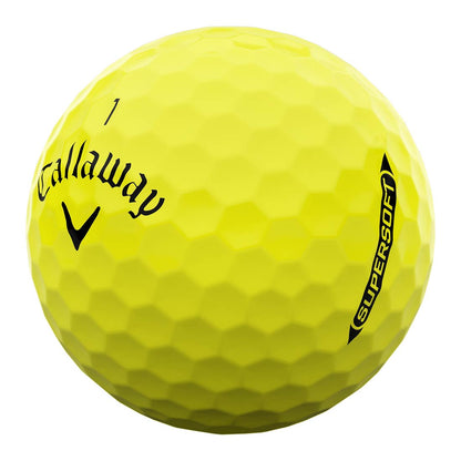 Callaway Supersoft Yellow Golf Balls
