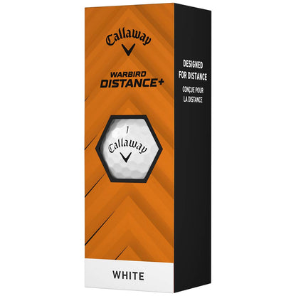 Callaway Warbird Distance+ White Personalized Golf Balls
