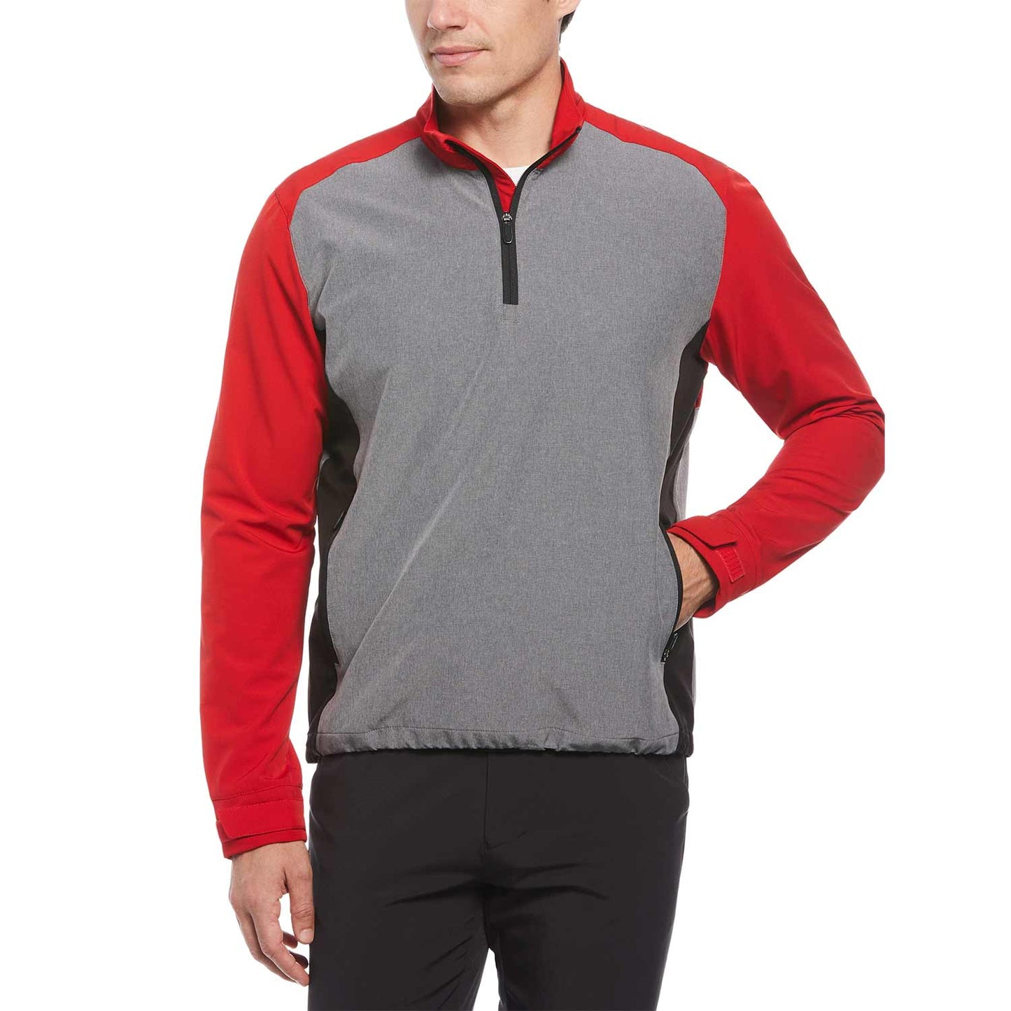 Callaway Heathered Block 1/4 Zip Golf Pullover