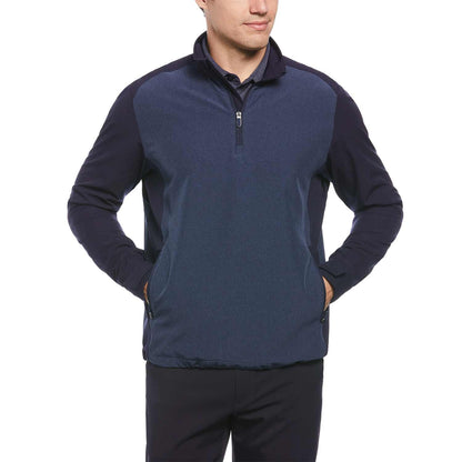Callaway Heathered Block 1/4 Zip Golf Pullover