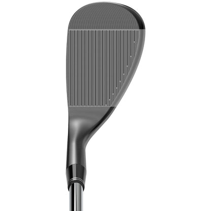 Custom Cleveland RTZ Black Satin Wedge