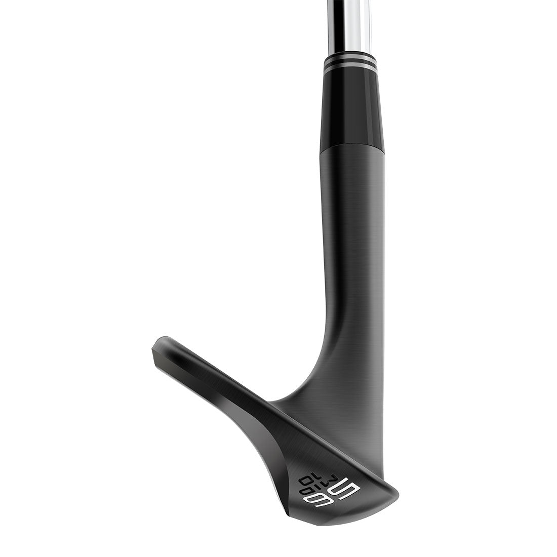 Custom Cleveland RTZ Black Satin Wedge