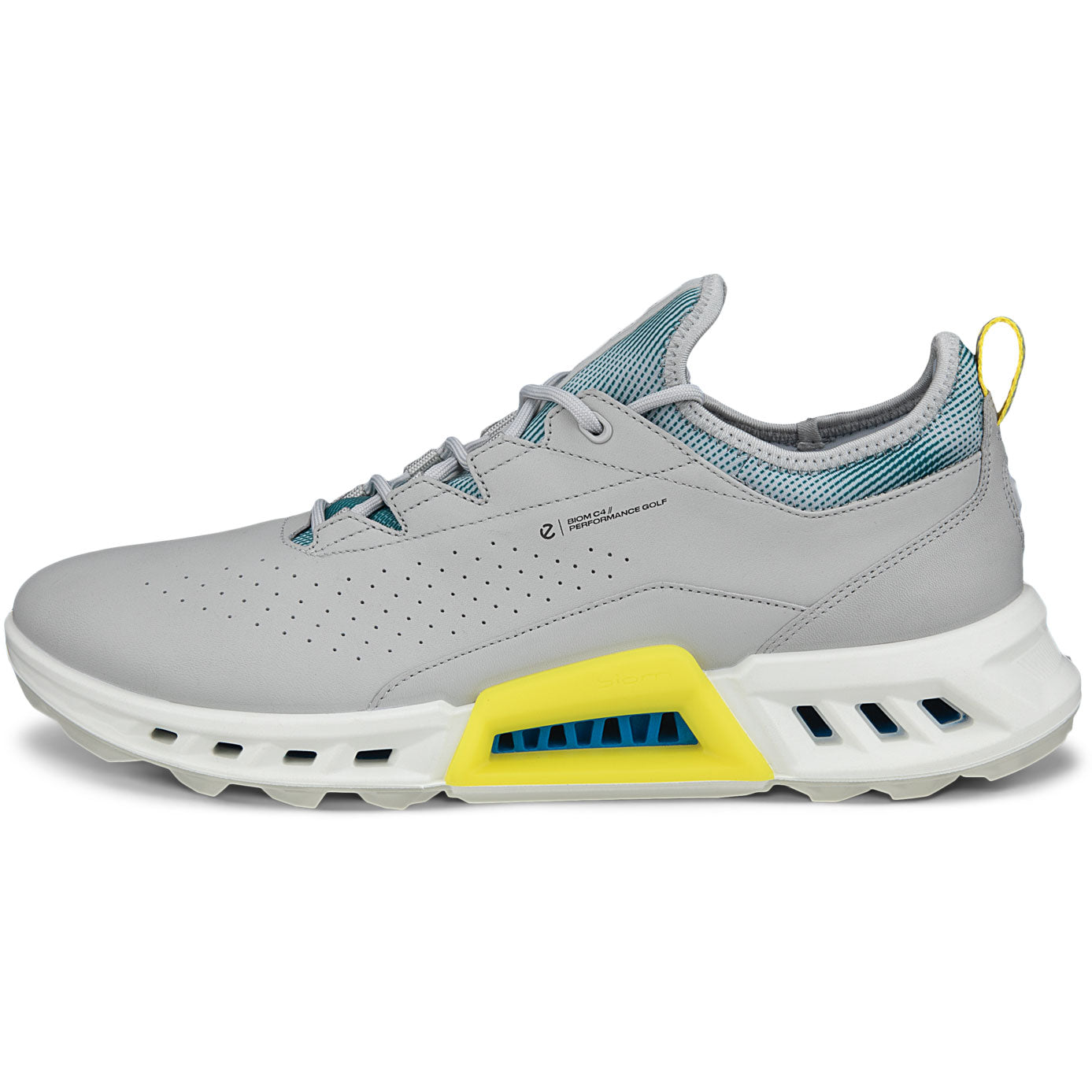 Ecco Biom C4 Golf Shoes Concrete/Bay Green
