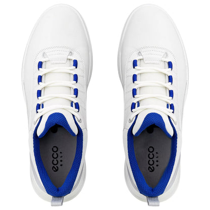 Ecco Core Sport Golf Shoes White/Federal Blue