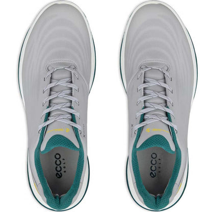 Ecco Lt1 Leather Golf Shoes Grey/Green
