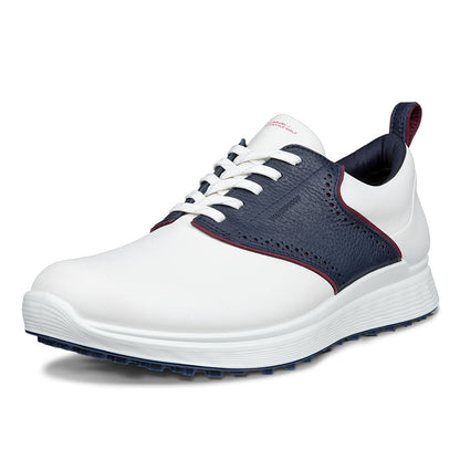 Ecco S-Casual Saddle Golf Shoes White/Navy