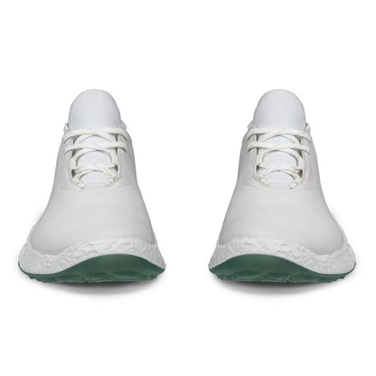 Ecco Women's Biom H5 Leather Golf Shoes White/Green/Orange