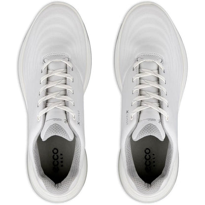 Ecco Women's Lt1 Hybrid Leather Golf Shoes White/Grey