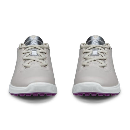 Ecco Women's S-Casual Leather Golf Shoes Grey/Silver