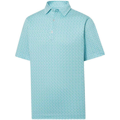 FootJoy Allover Floral Lisle Polo