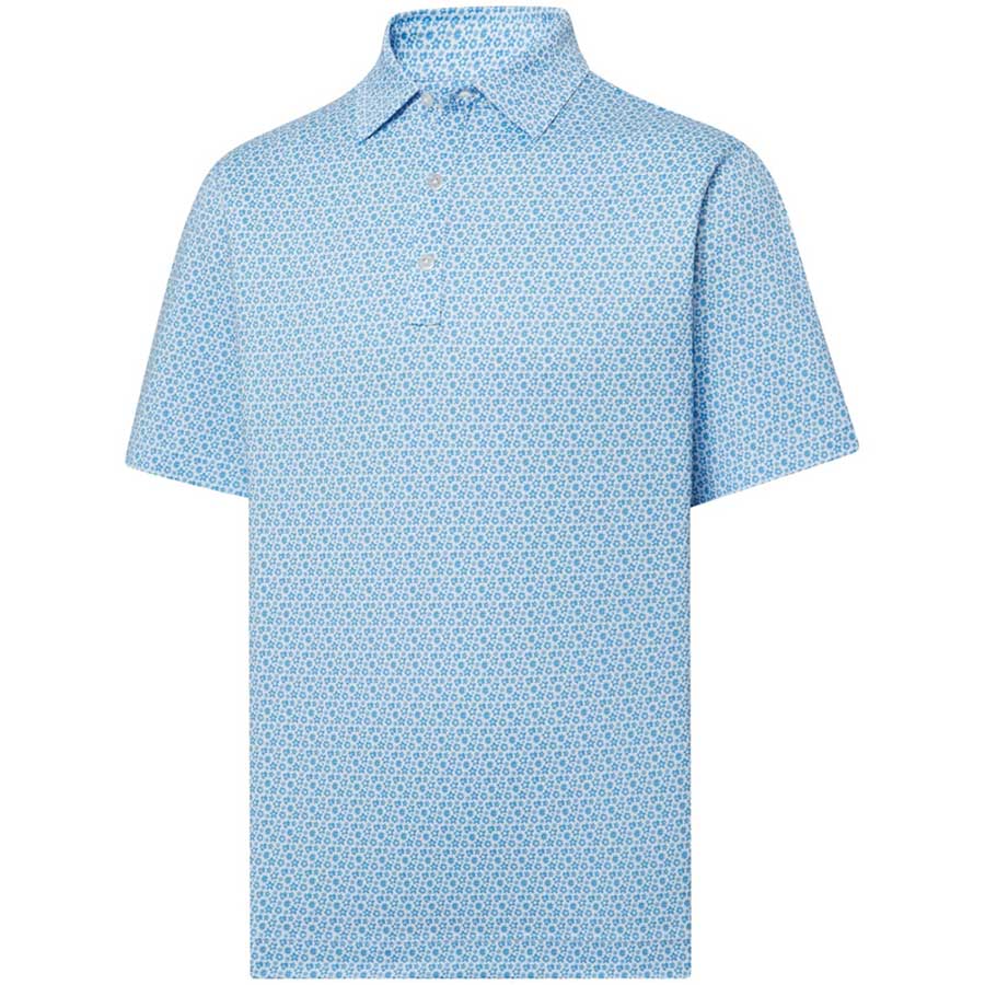 FootJoy Allover Floral Lisle Polo