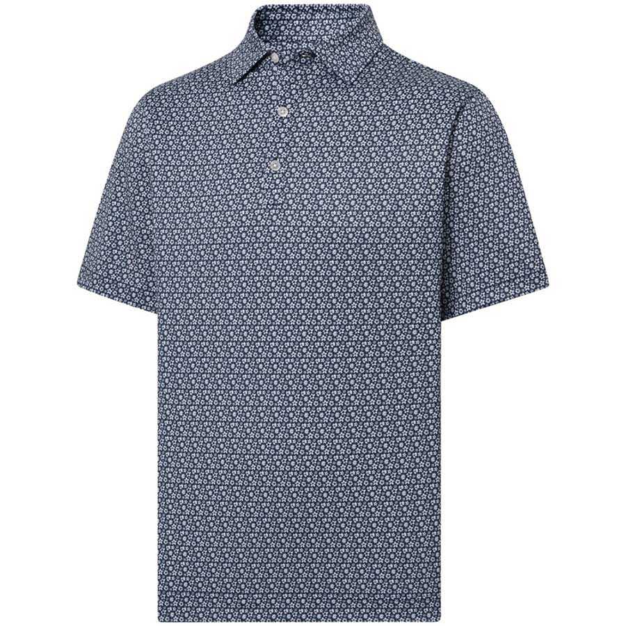 FootJoy Allover Floral Lisle Polo