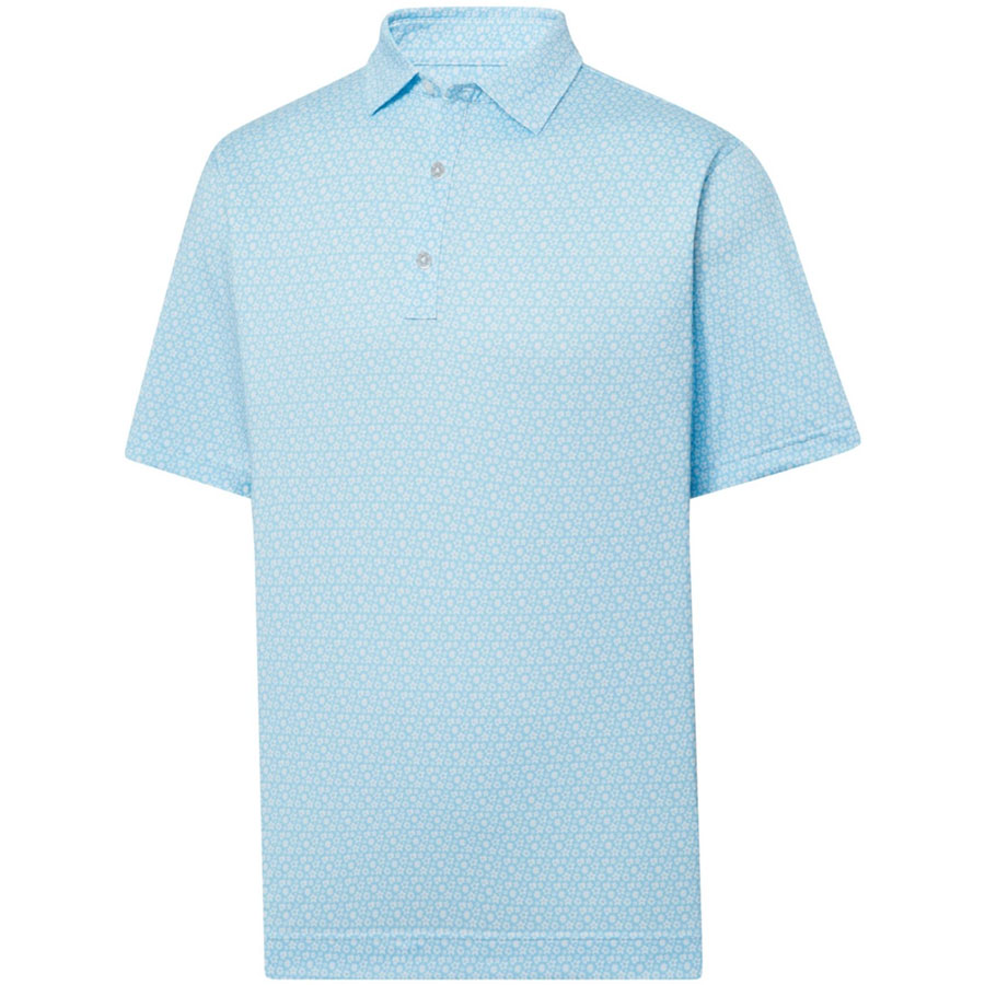 FootJoy Allover Floral Lisle Polo