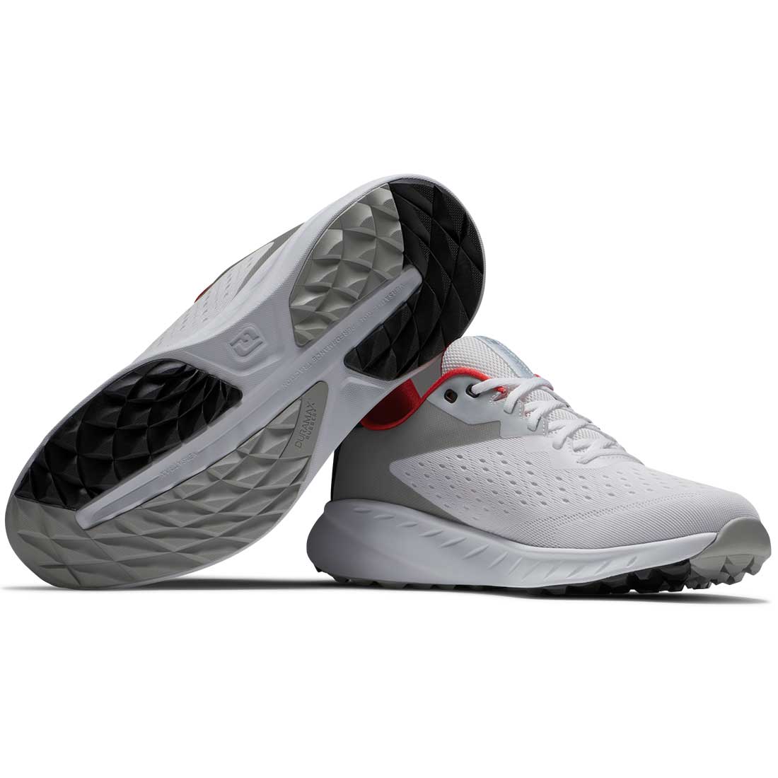 FootJoy FJ Flex XP Golf Shoes White/Red