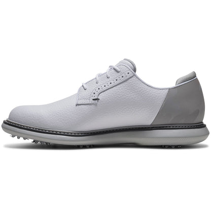 FootJoy FJ Traditions Blucher Golf Shoes White/Grey Camo