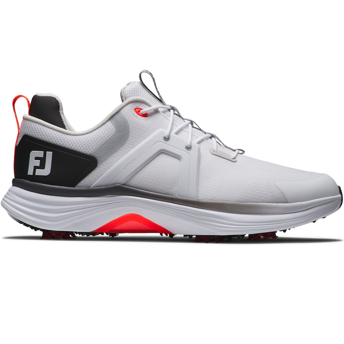 FootJoy HyperFlex Golf Shoes White/Grey/Red