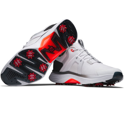 FootJoy HyperFlex Golf Shoes White/Grey/Red