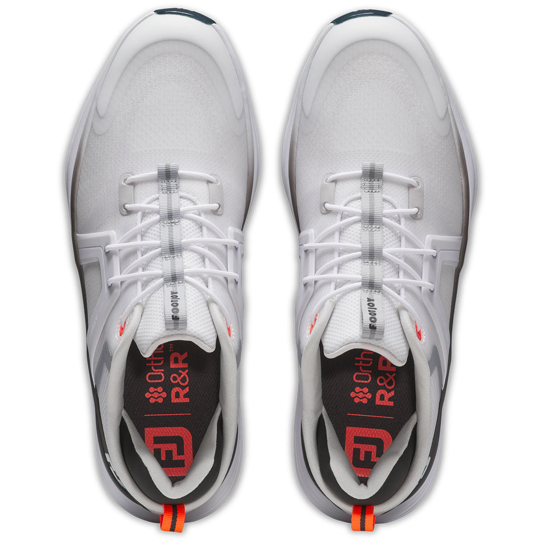 FootJoy HyperFlex Golf Shoes White/Grey/Red