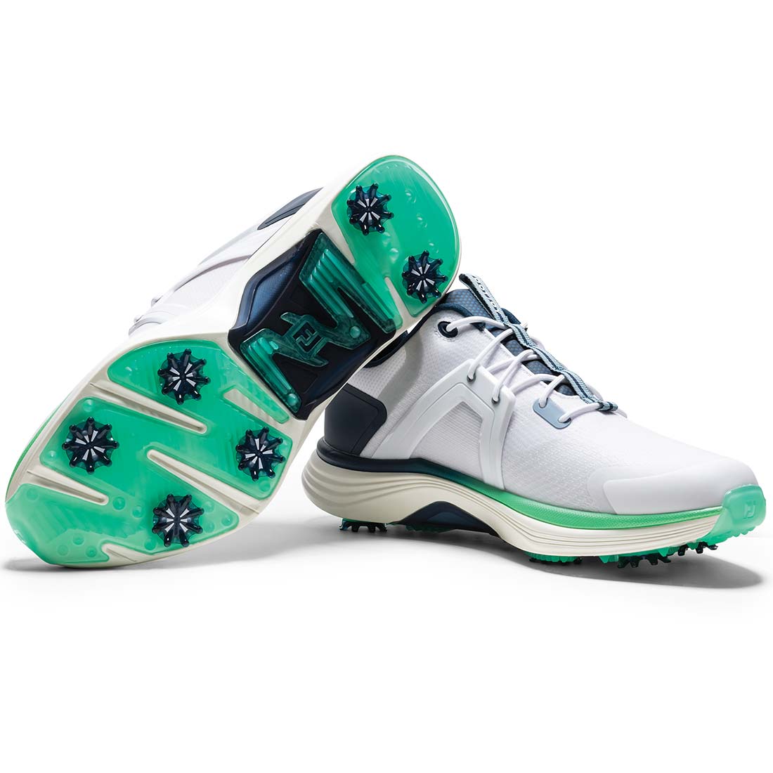 FootJoy HyperFlex Golf Shoes White/Peacoat/Aquamarine