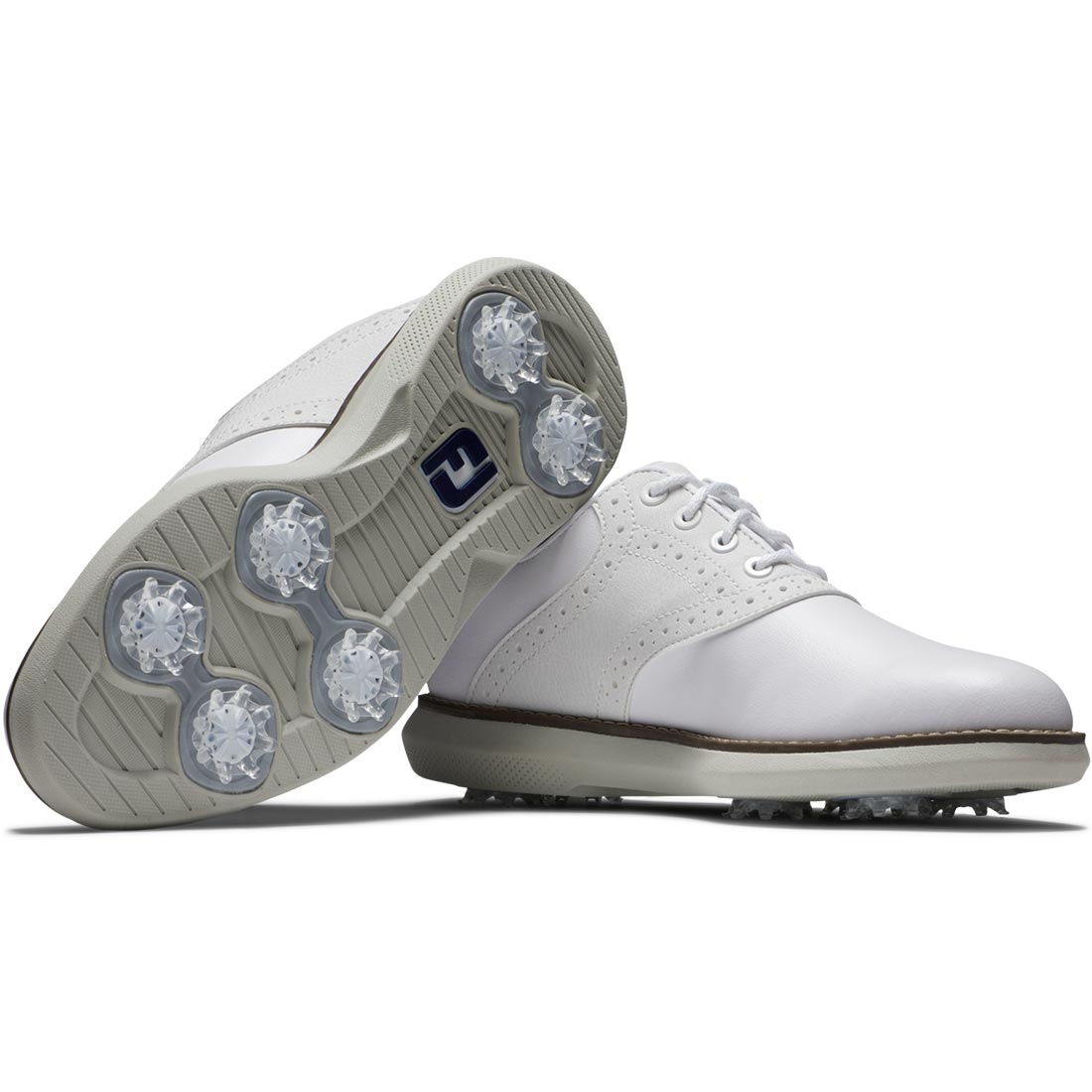 FootJoy Juniors Traditions Golf Shoes White