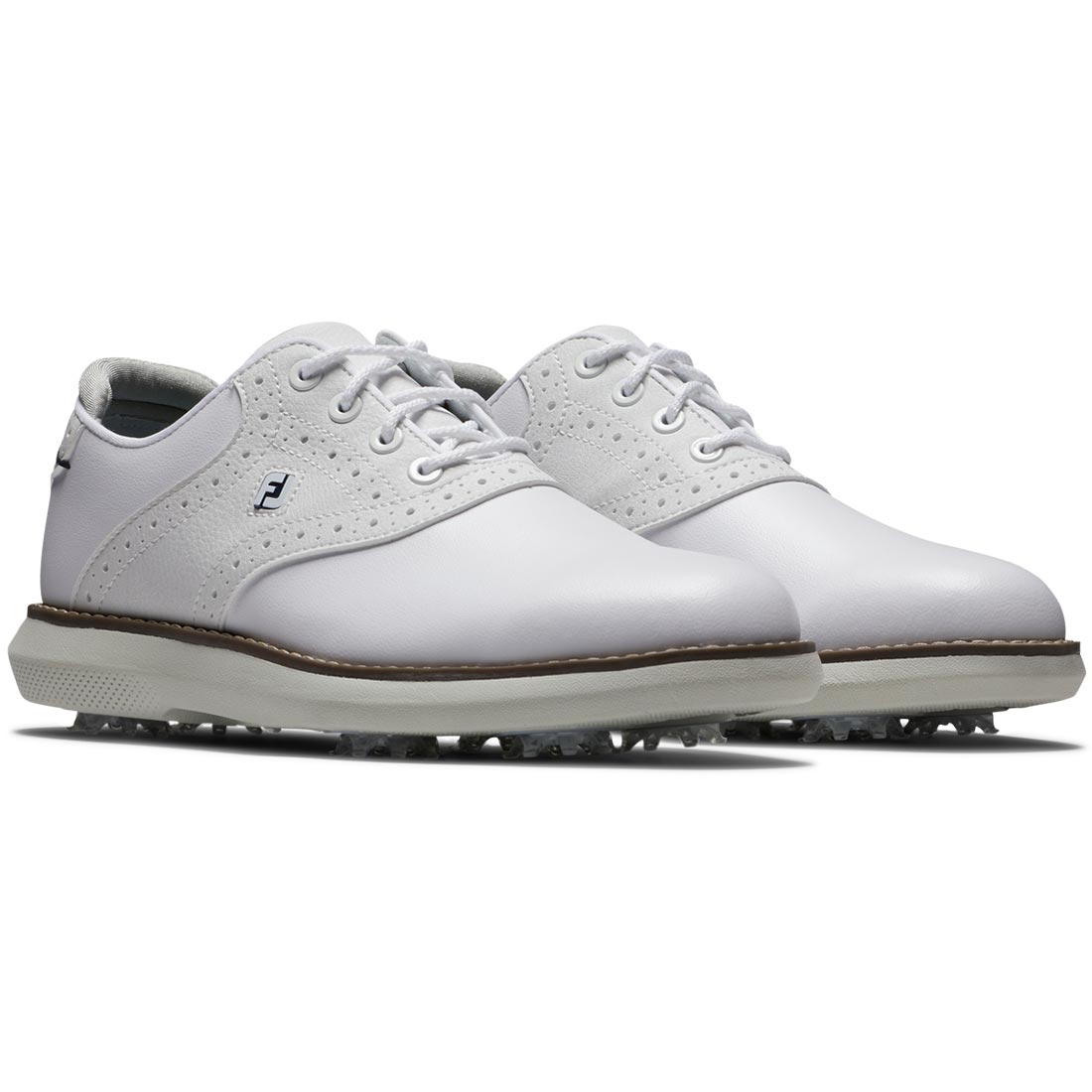 FootJoy Juniors Traditions Golf Shoes White