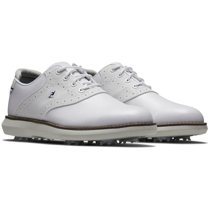 FootJoy Juniors Traditions Golf Shoes White