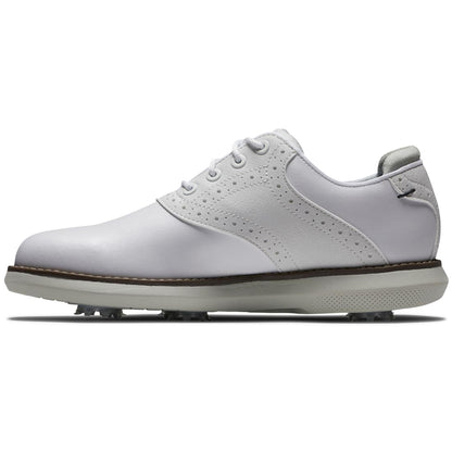 FootJoy Juniors Traditions Golf Shoes White