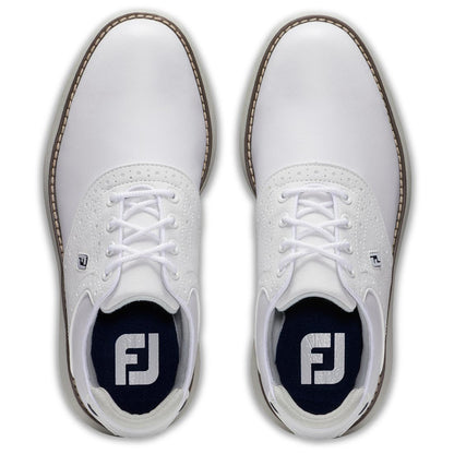 FootJoy Juniors Traditions Golf Shoes White