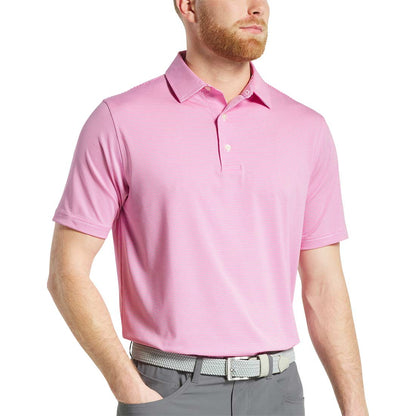 FootJoy MicroFeeder Stripe Lisle Polo