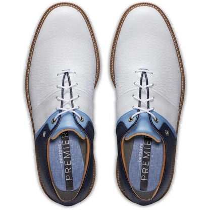 FootJoy Premiere Series Packard Golf Shoes White/Navy